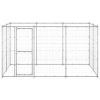 Outdoor Dog Kennel Galvanized Steel 78.1 ftÂ²